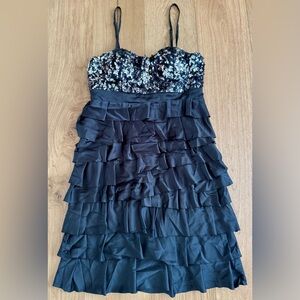 Forever 21 Sequined Silk Formal Dress